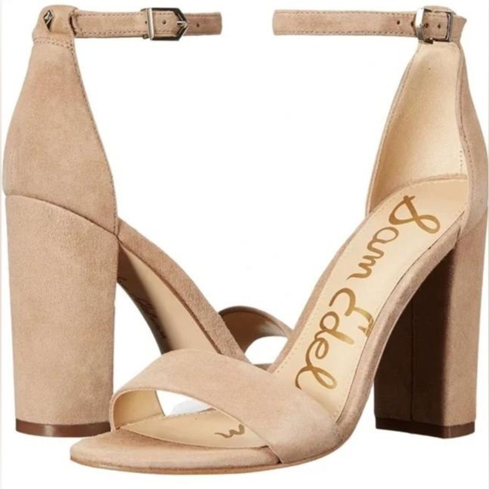 NIB Sam Edelman Yaro Sandal in Oatmeal Suede